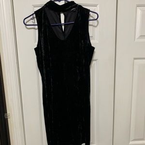 Ambiance velvet black dress
